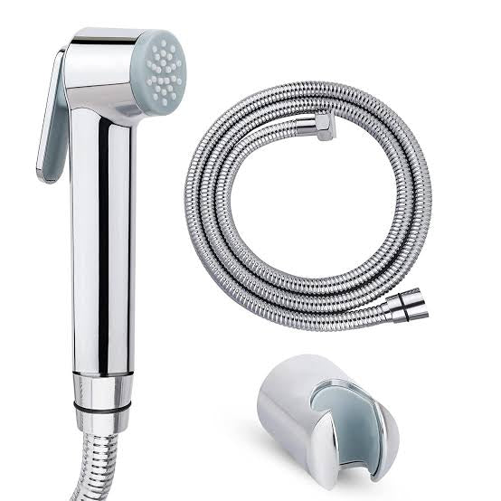 HEALTH FAUCETS GROHE TYPE WITH SS TUBE & BRASS/SS/ABS HEAVY HOOK