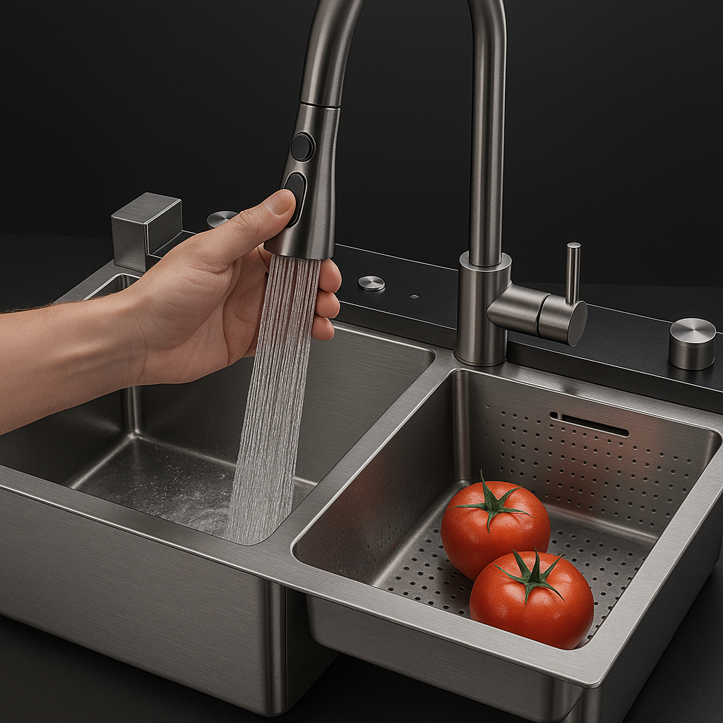 ALL IN ONE PIANO KITCHEN SINK