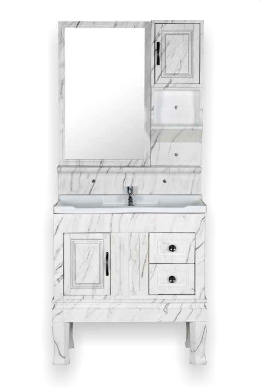 UNBRALABLE PVC VANITY 800MM