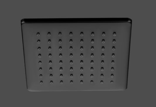 PVD BLACK ELEGANCE RAIN SHOWER 304*