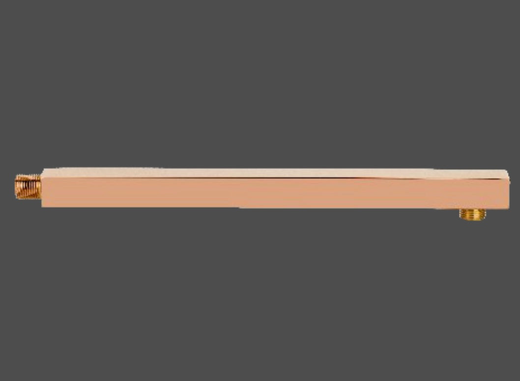 PVD ROSE GOLD SHOWER ARMS