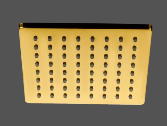 PVD GOLD ELEGANCE RAIN SHOWER 304*