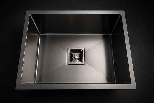 HANDMADE BLACK SINGLE BOWL KITCHEN SINK