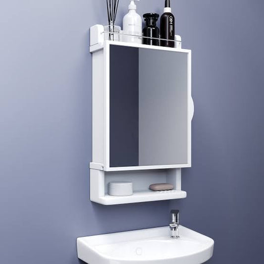 PVC MIRROR CABINATE WHITE